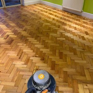 parquet floor pine wood 2 - Cornwall Floor Care