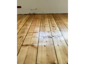 Wavy floorboards