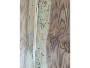 green stains on old floorboards 1