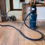 dust free floor sanding - dustcontrol and Pallmann spider