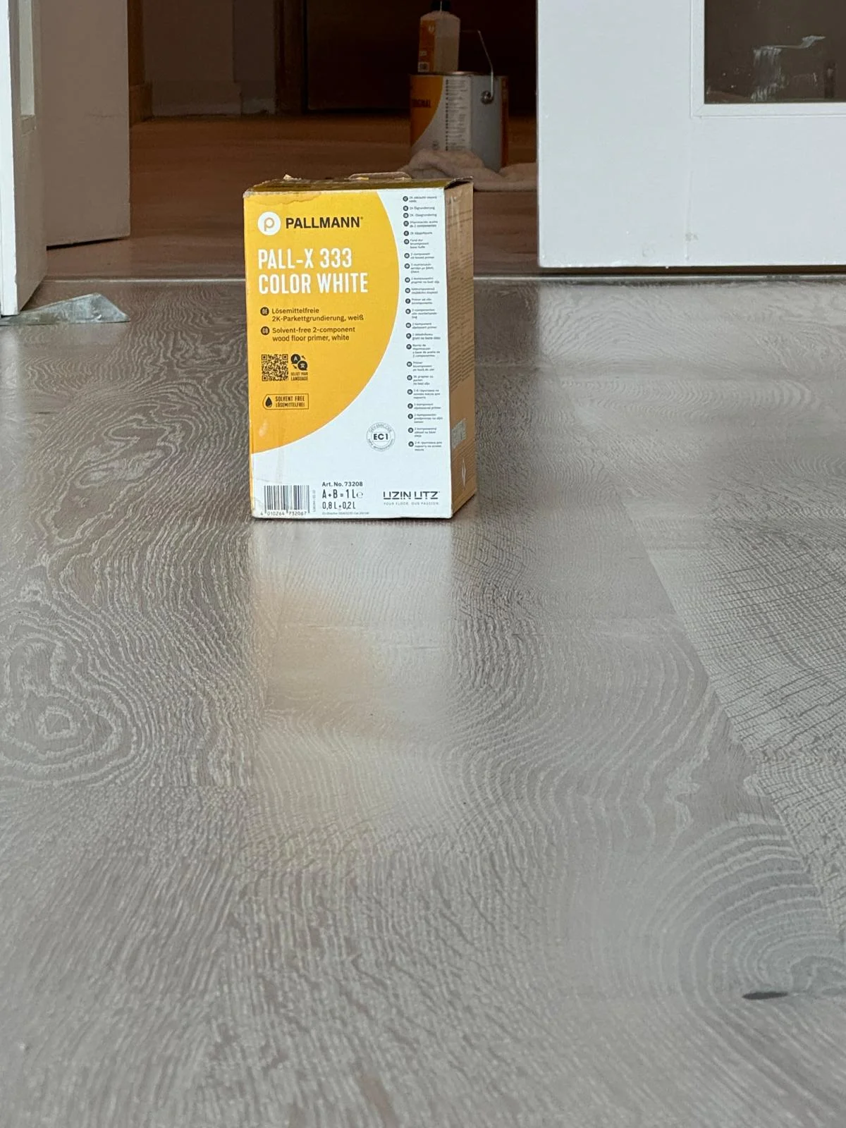 Scandinavian finish on wooden floors - Pallmann Pall-X 333 White